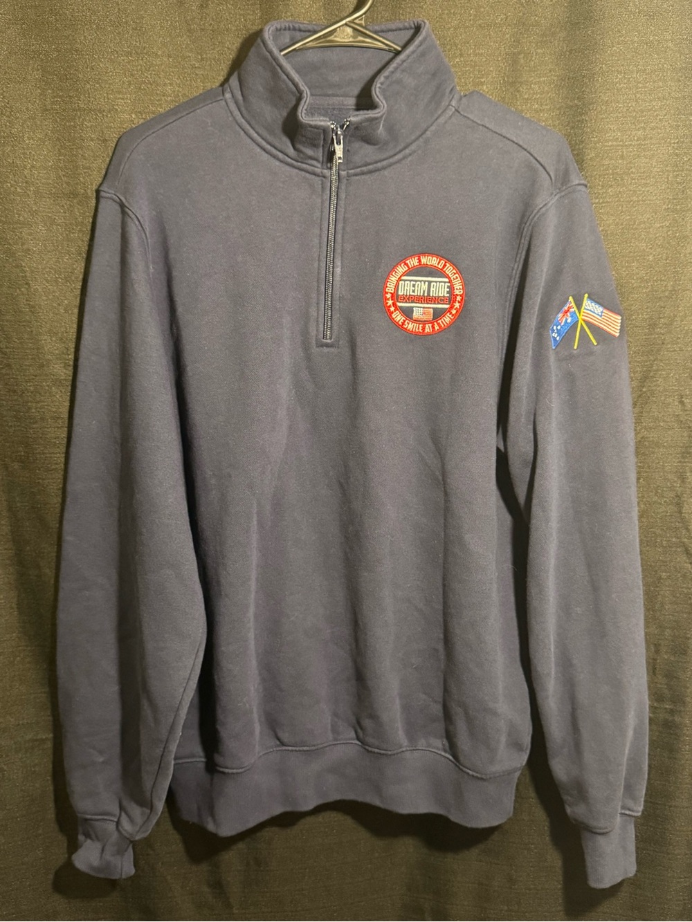 Dream Ride Experience Sport-Tek 1/4 Zip Sweatshirt Small USA Australia